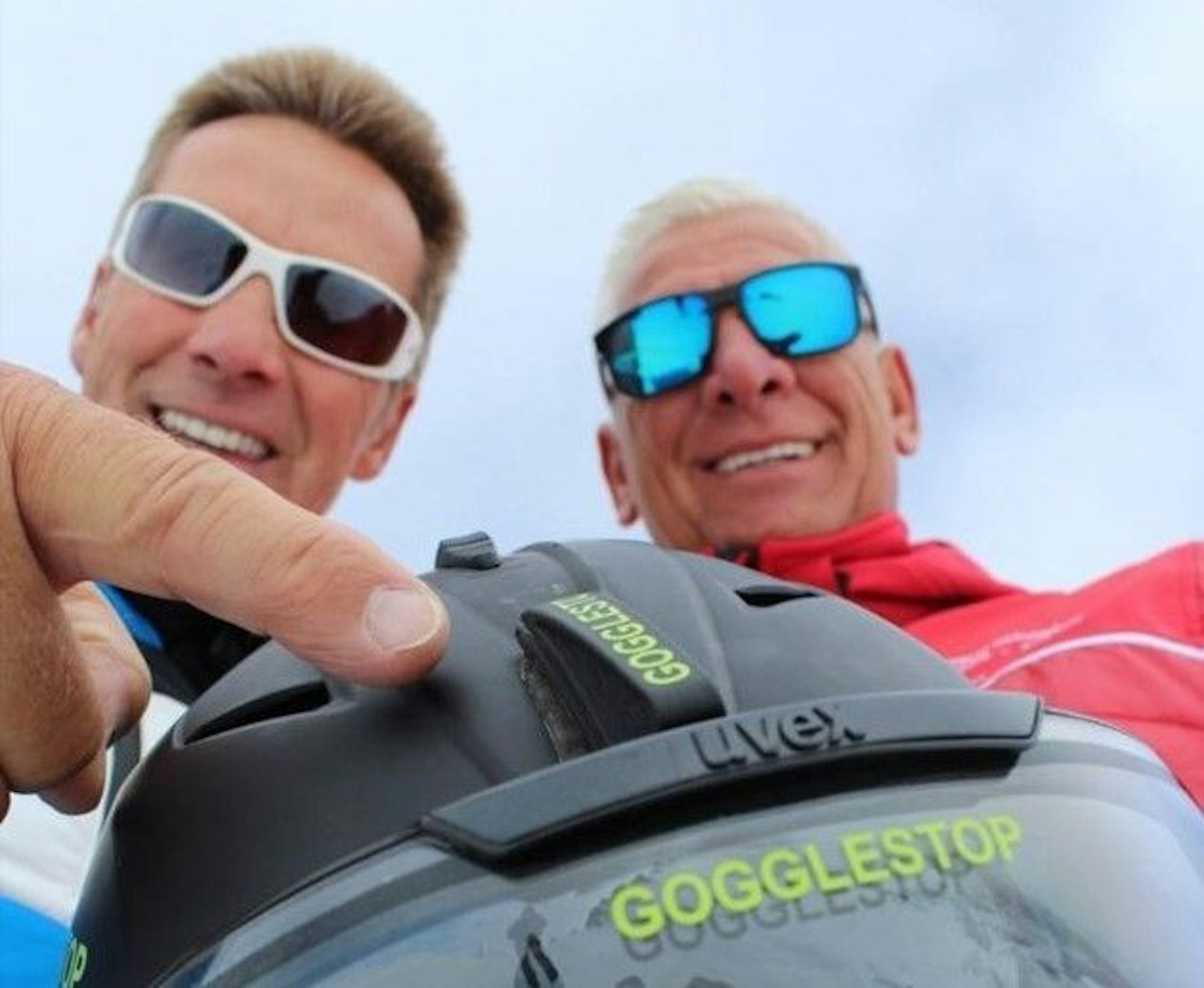 Jürgen Milski (l.) und sein Kumpel Ralf Kosche