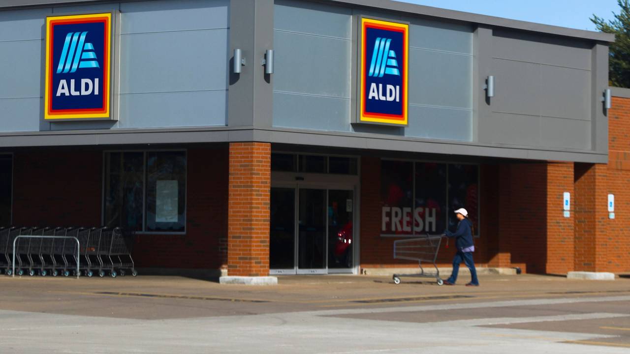 Eine Aldi-Filiale in Streator im US-Bundesstaat Illinois.