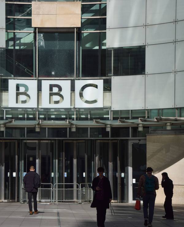Die BBC-Zentrale in London.