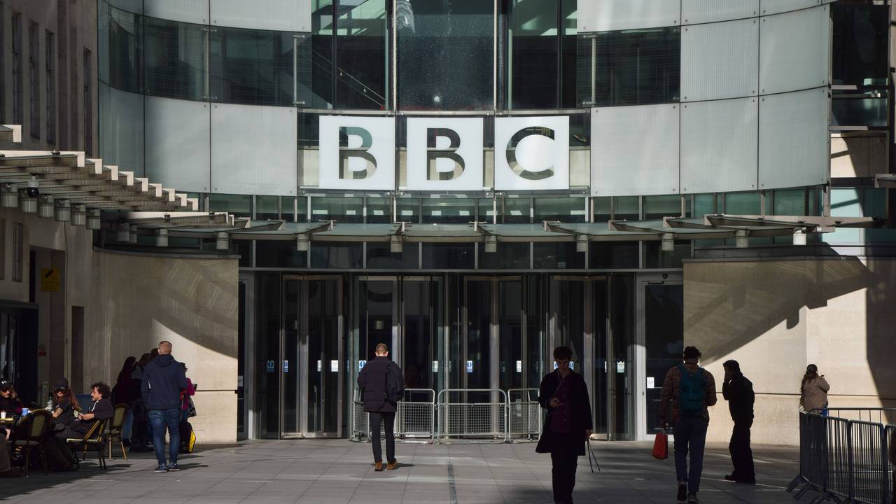 Die BBC-Zentrale in London.