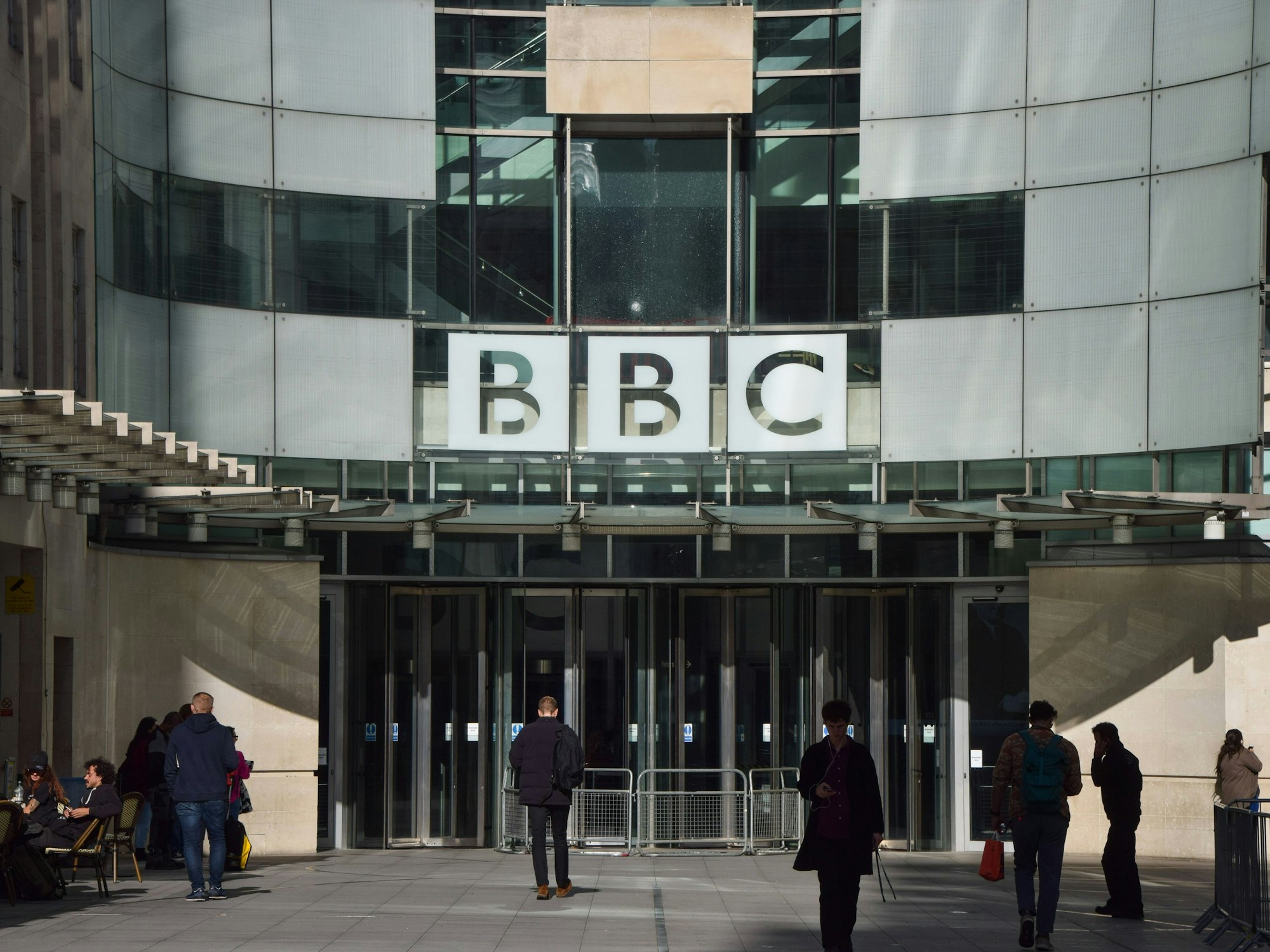 Die BBC-Zentrale in London.