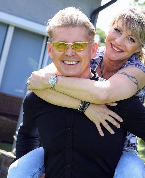 Markus Mörl und Ehefrau Yvonne.