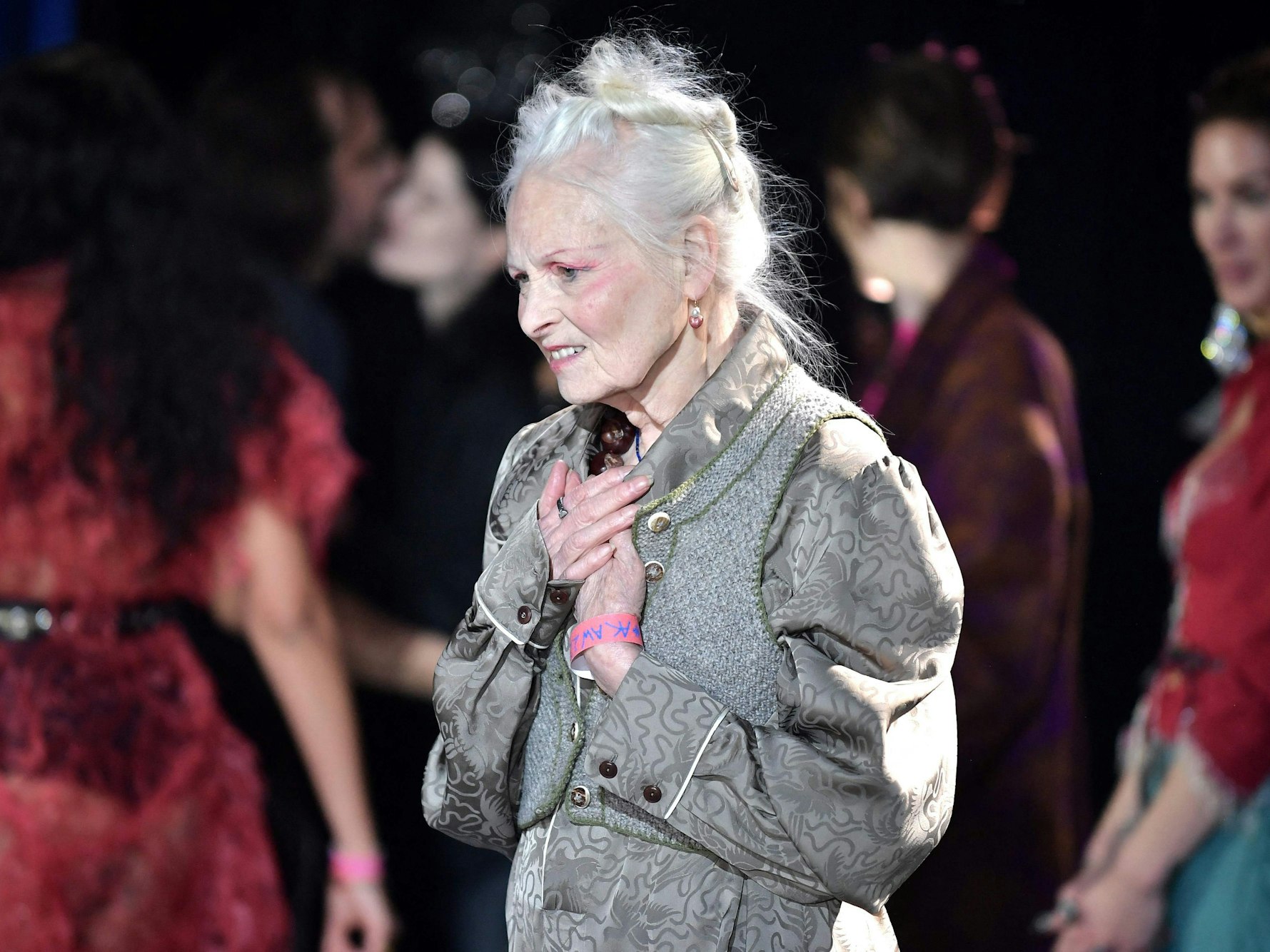 Vivienne Westwood am 5. März 2022 in Paris.