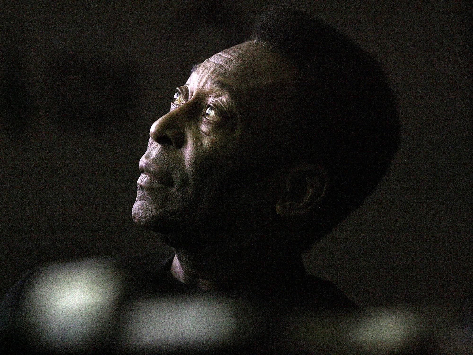 Die brasilianische Fußball-Legende Pelé am 26. Juni 2008 in Brasilia, Brasilien.