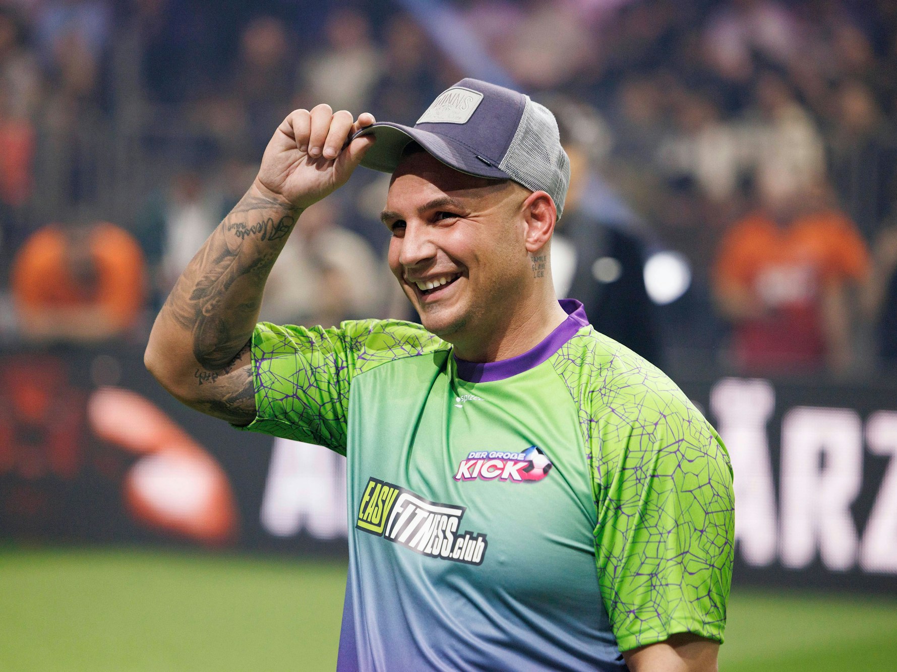 Pietro Lombardi bei „Der große Kick“ in der Lanxess-Arena.