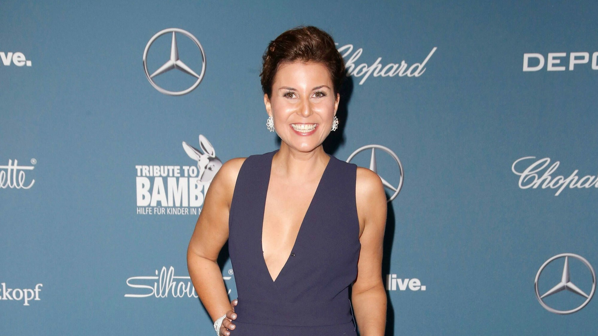 Vanessa Blumhagen begeistert ihre Fans mit einer besonderen Fotoserie. Das Foto zeigt die Moderatorin bei einer Veranstaltung im Oktober 2018 in Berlin.