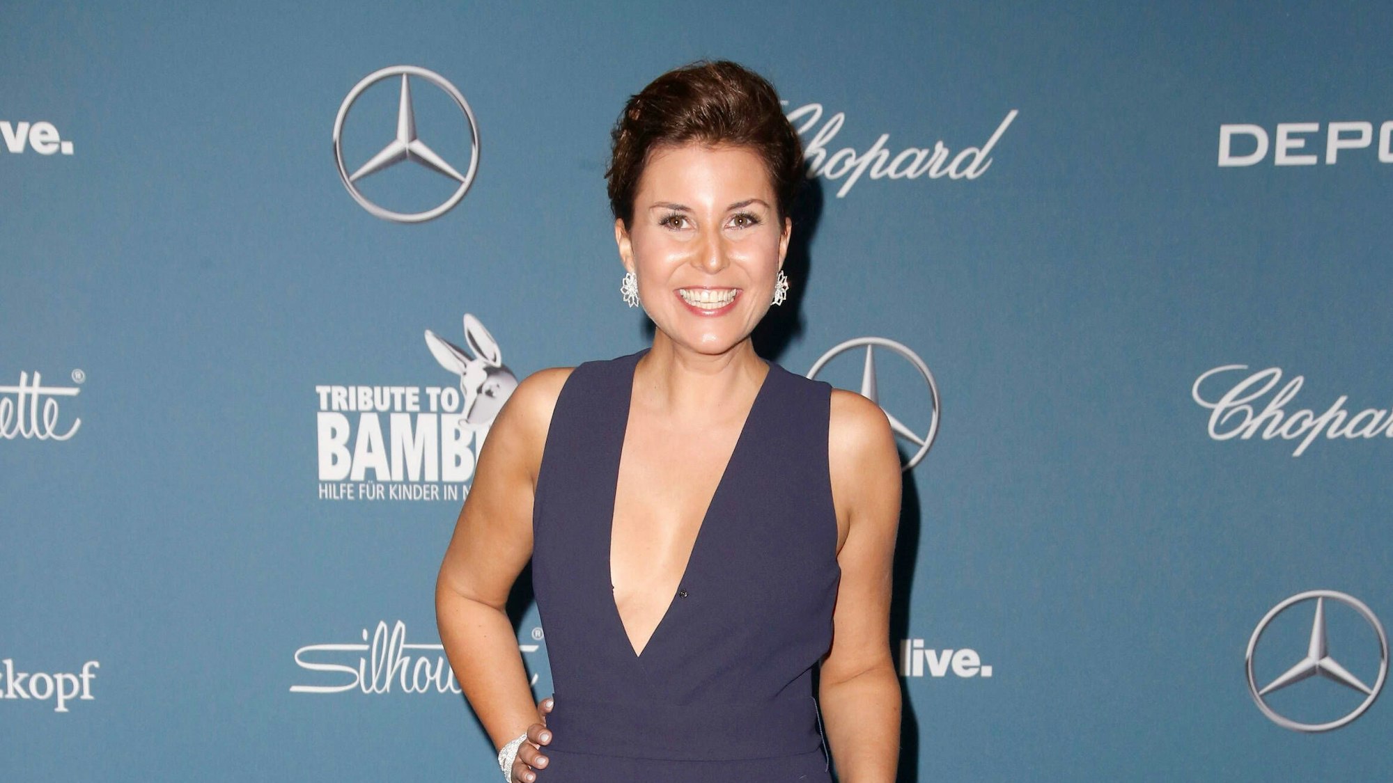 Vanessa Blumhagen begeistert ihre Fans mit einer besonderen Fotoserie. Das Foto zeigt die Moderatorin bei einer Veranstaltung im Oktober 2018 in Berlin.