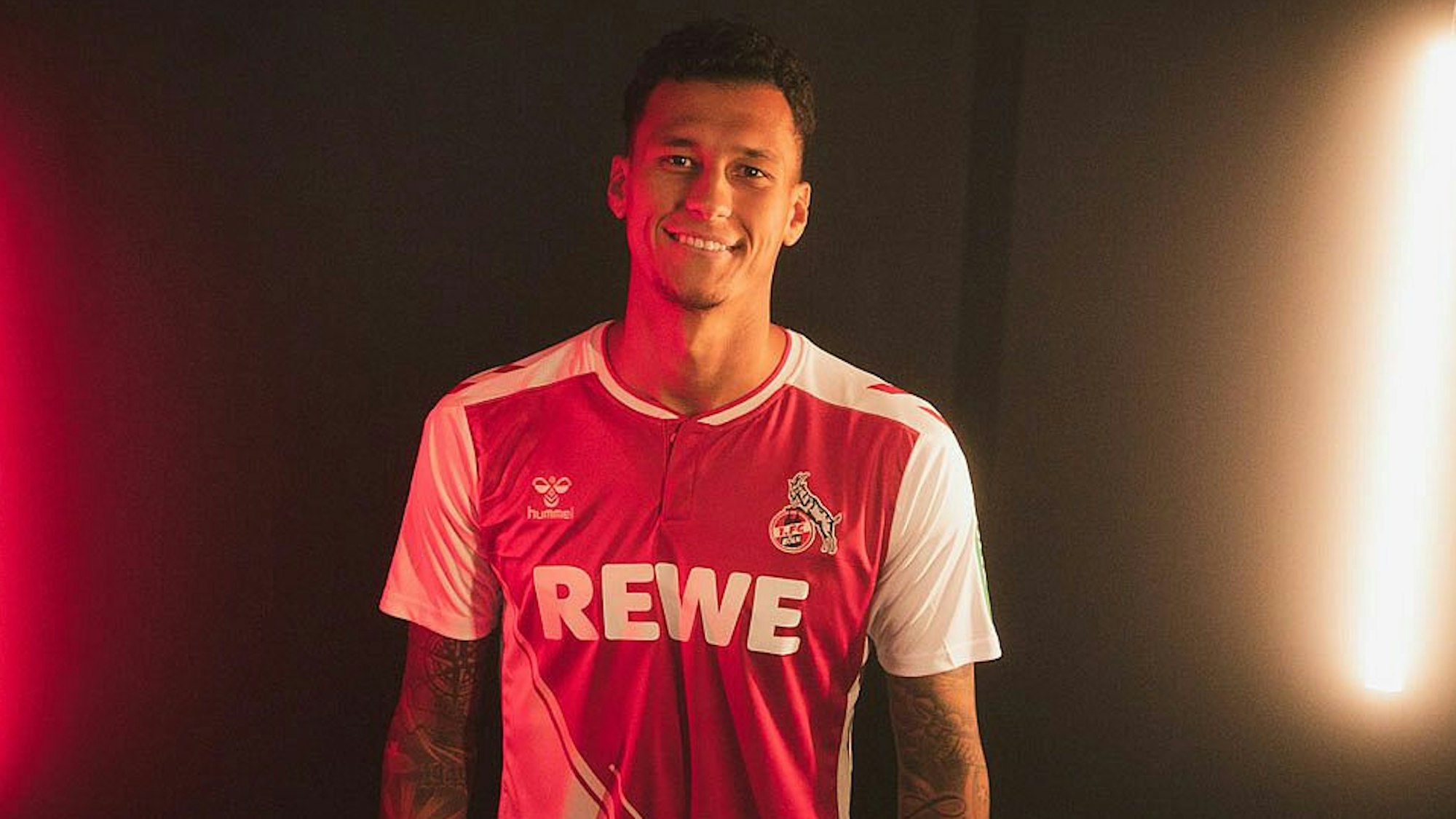 Davie Selke am Montag (2. Januar 2023) im Trikot des 1. FC Köln
