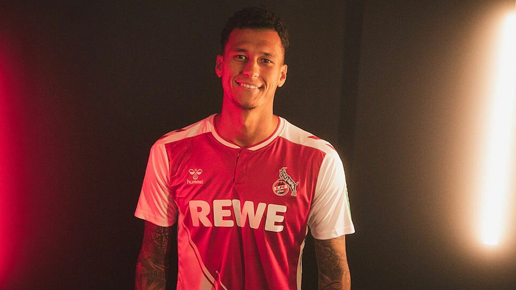 Davie Selke am Montag (2. Januar 2023) im Trikot des 1. FC Köln