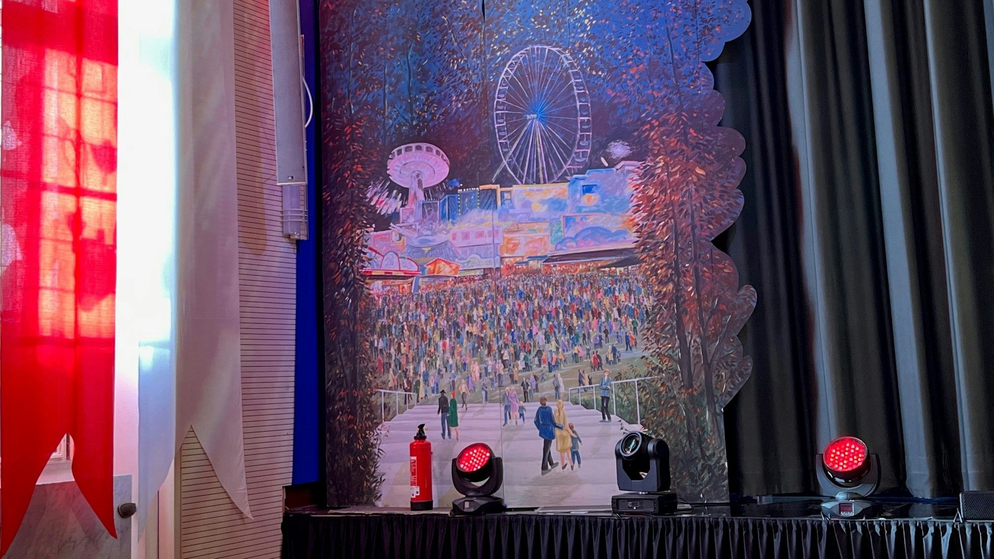 Die Deutzer Kirmes, dargestellt auf der Gürzenich Bühne.