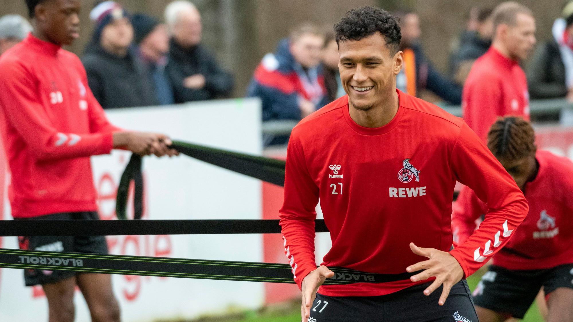 Davie Selke trainiert beim 1. FC Köln.