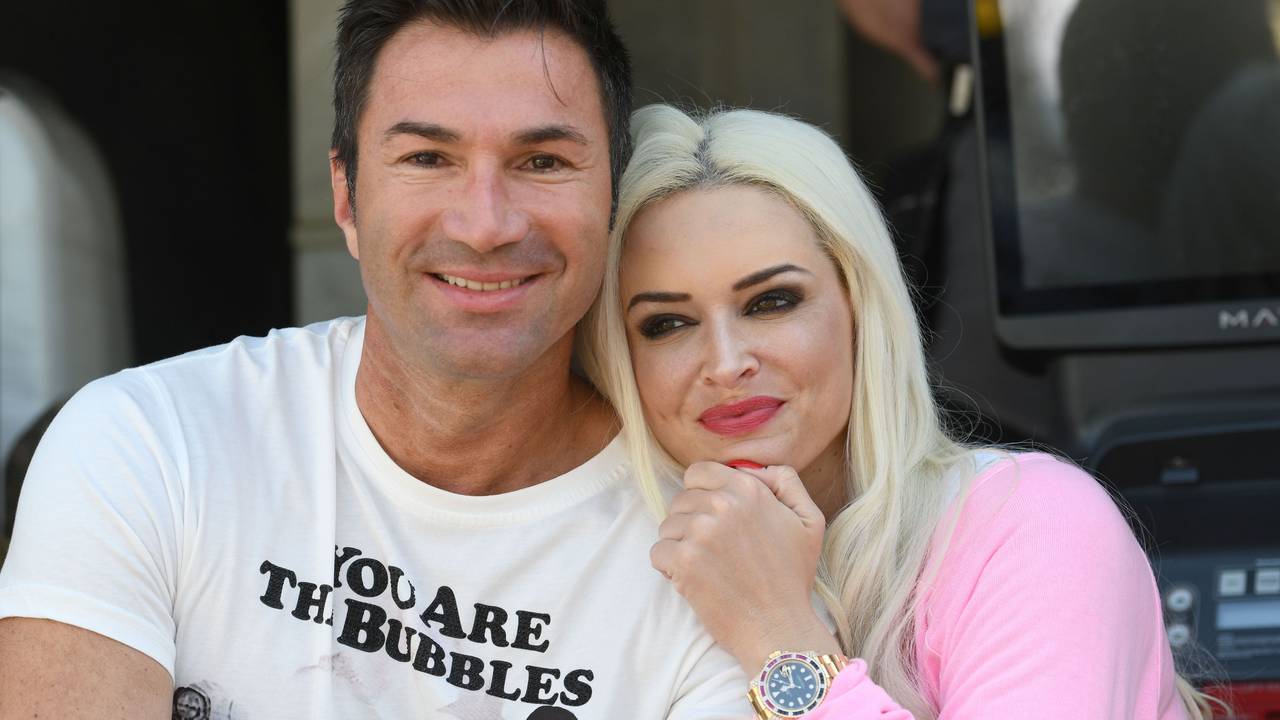 Daniela Katzenberger, hier im April 2018 gemeinsam mit Lucas Cordalis auf einem Foto.