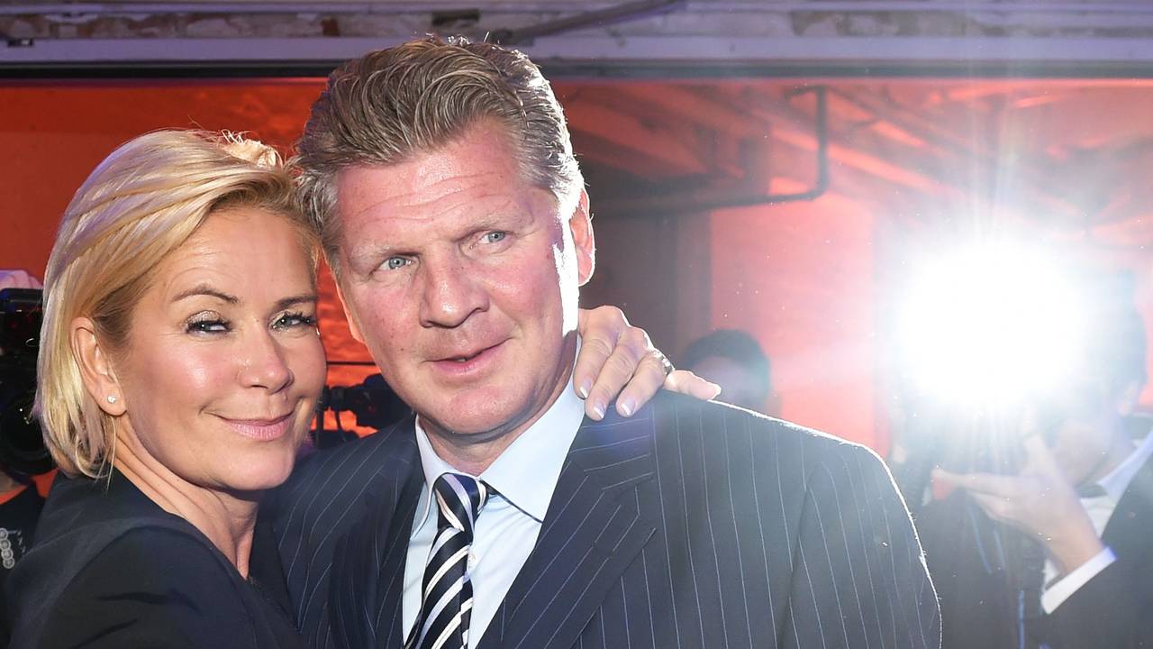 Stefan und Claudia Effenberg posieren in Berlin auf der Party nach der Verleihung des 6. Mira Awards.