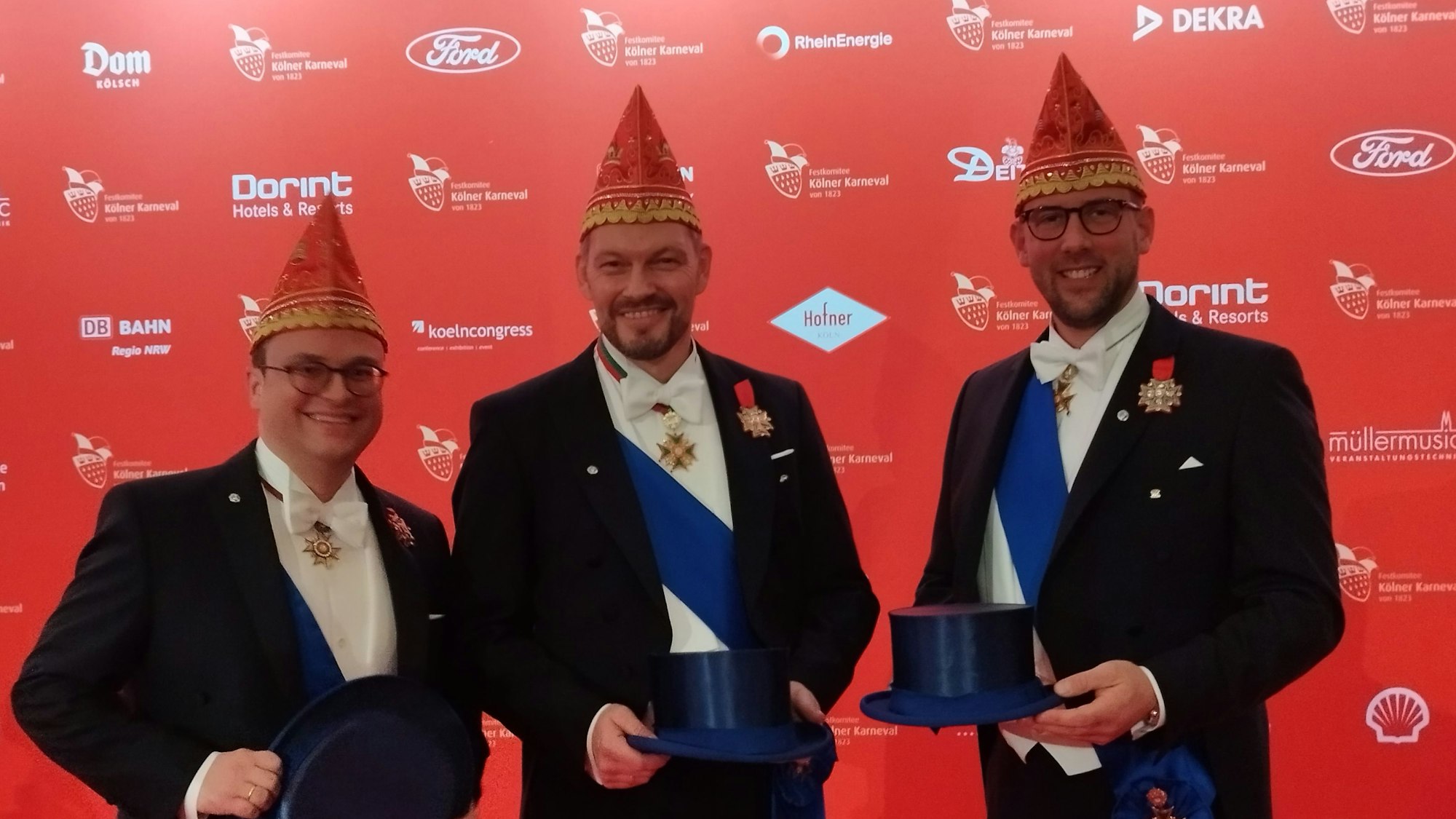 Das letztjährige Dreigestirn.