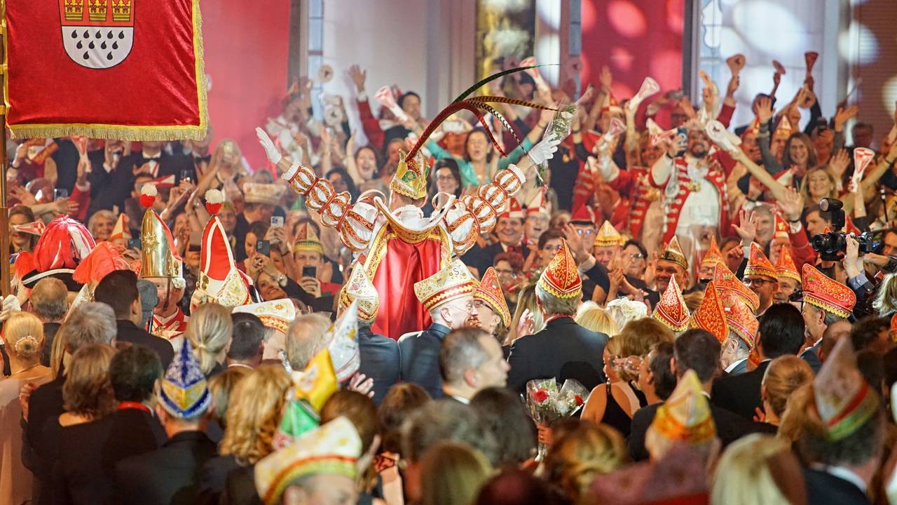 Prinz Boris am Freitag (6. Januar) im Gürzenich Köln.