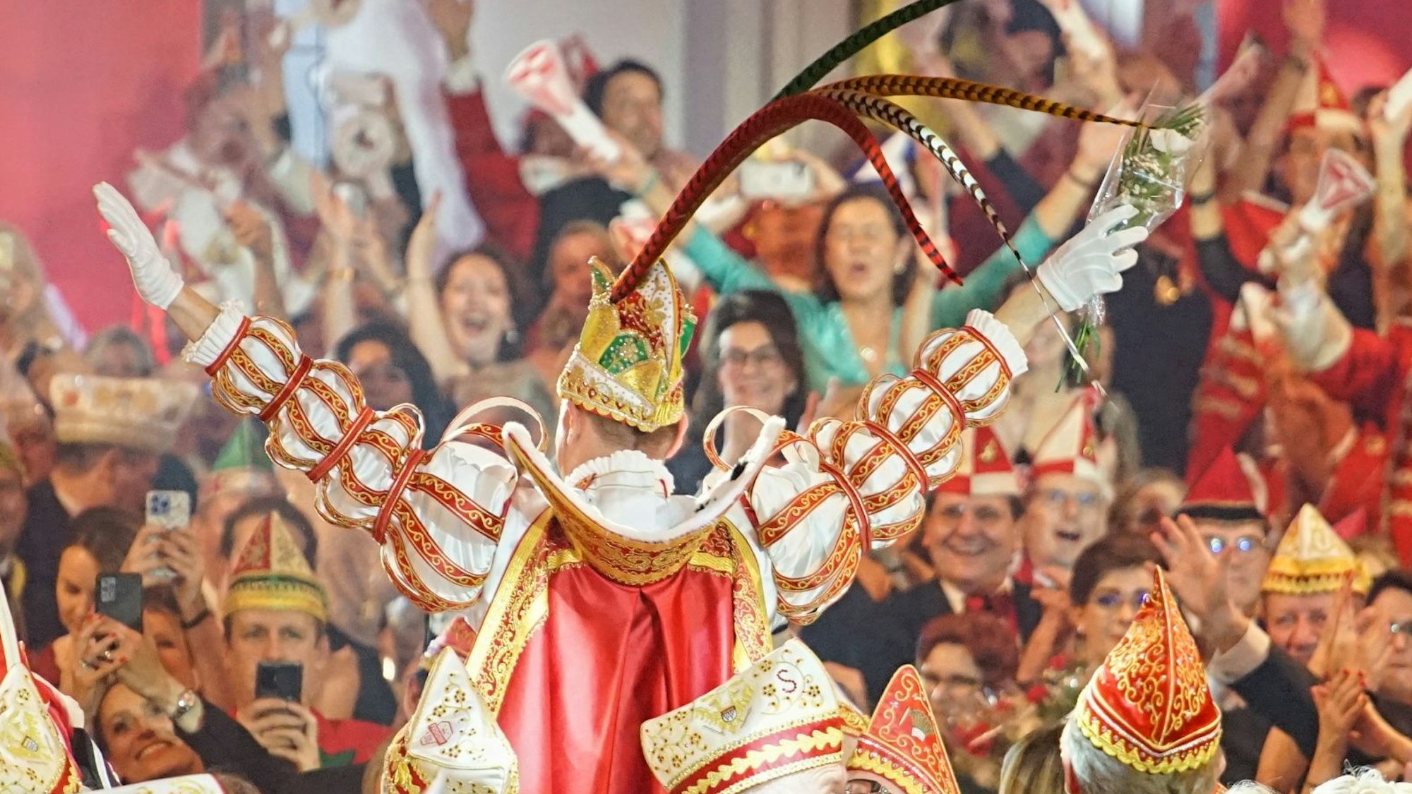 Prinz Boris am Freitag (6. Januar) im Gürzenich Köln.