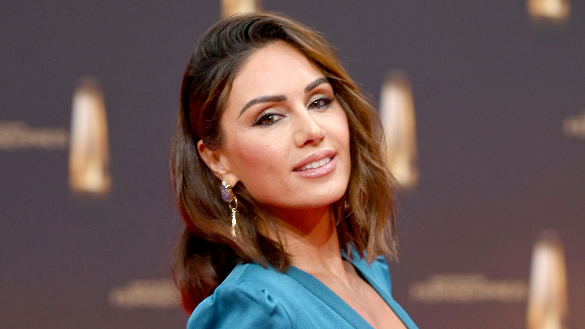 TV-Moderatorin Nazan Eckes beim Deutschen Fernsehpreis im September 2022.