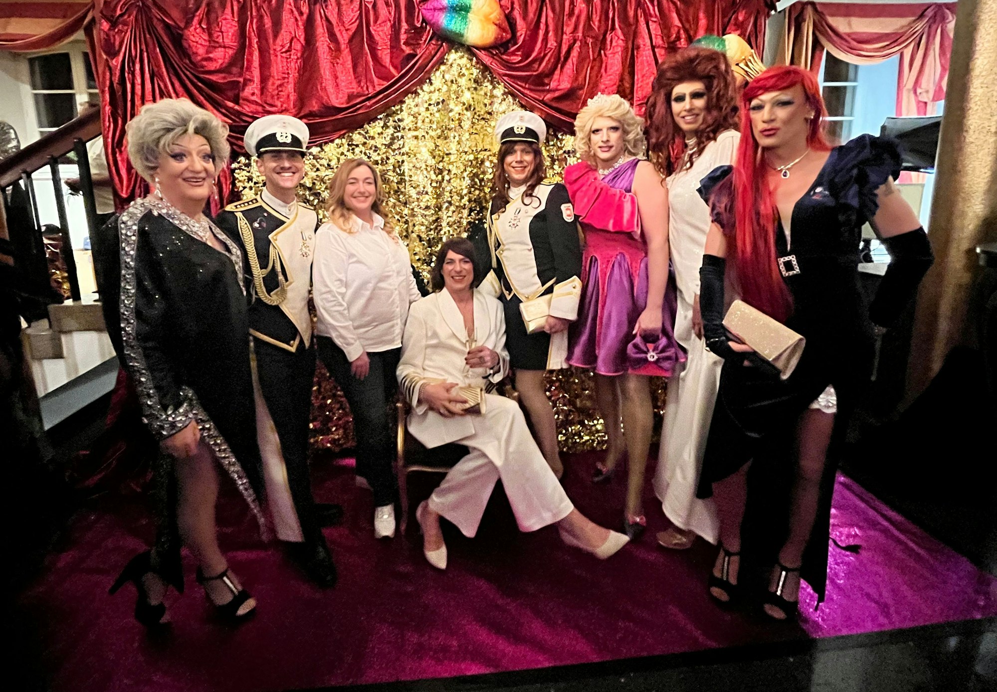 Männer kamen bei der Stattgarde als Frauen in die Wolkenburg