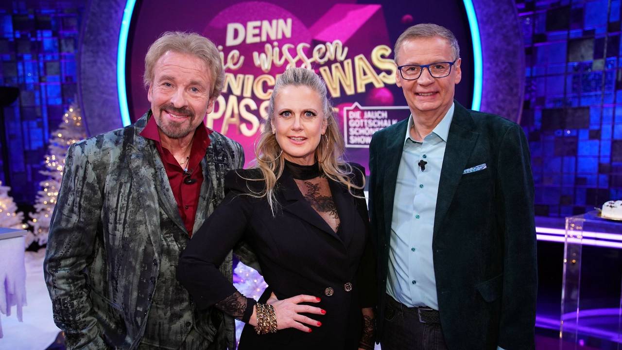 Thomas Gottschalk, Barbara Schöneberger und Günther Jauch.