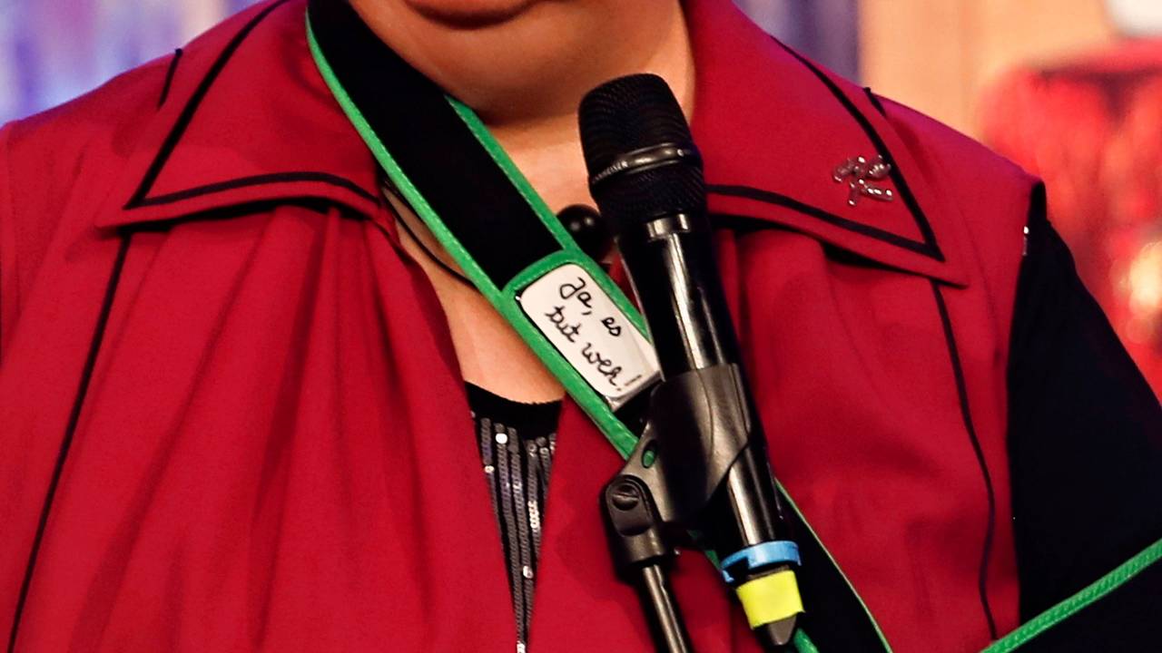 Botschaft "ja es tut weh" von Ingrid Kühne