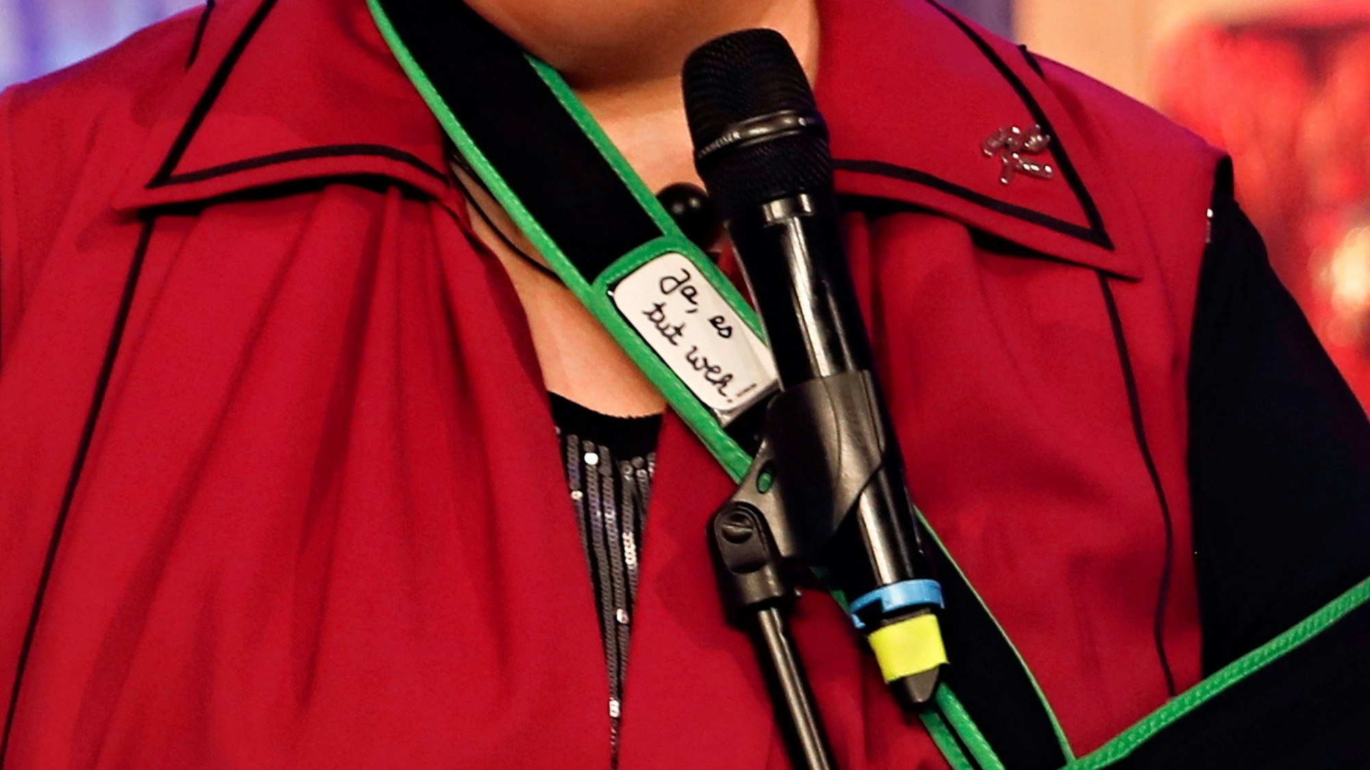 Botschaft "ja es tut weh" von Ingrid Kühne