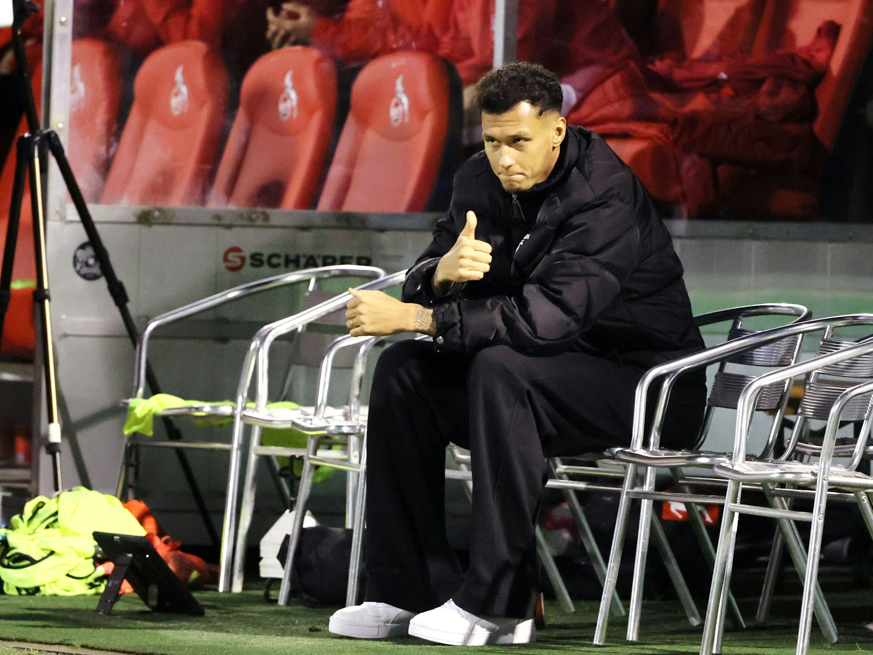 Davie Selke beim Testspiel gegen den HSV.