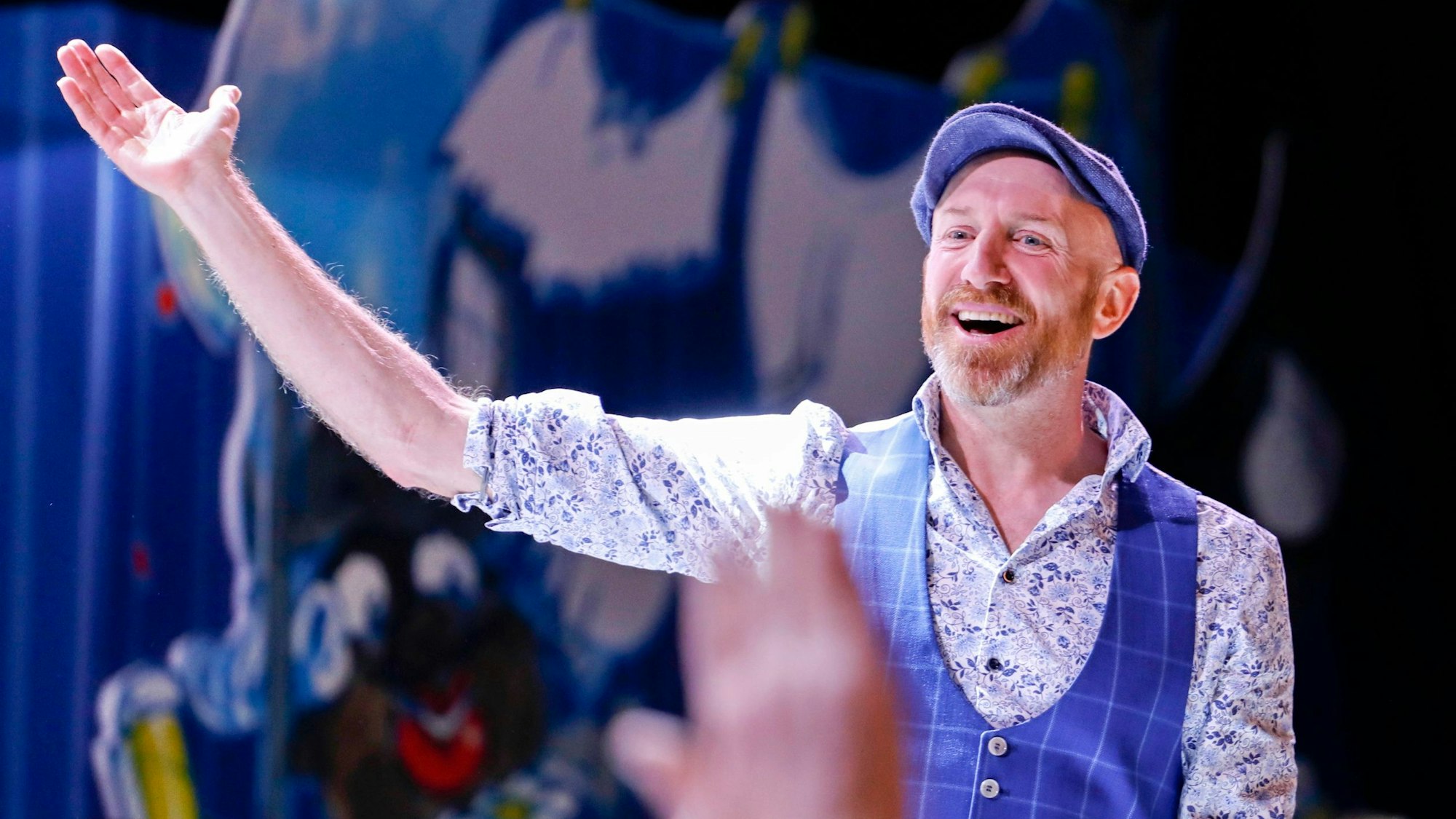 Martin Schopp bei der Herrensitzung der Willi-Ostermann Gesellschaft.