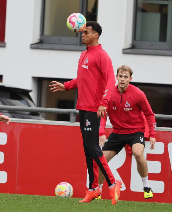 Davie Selke im Training des 1. FC Köln.
