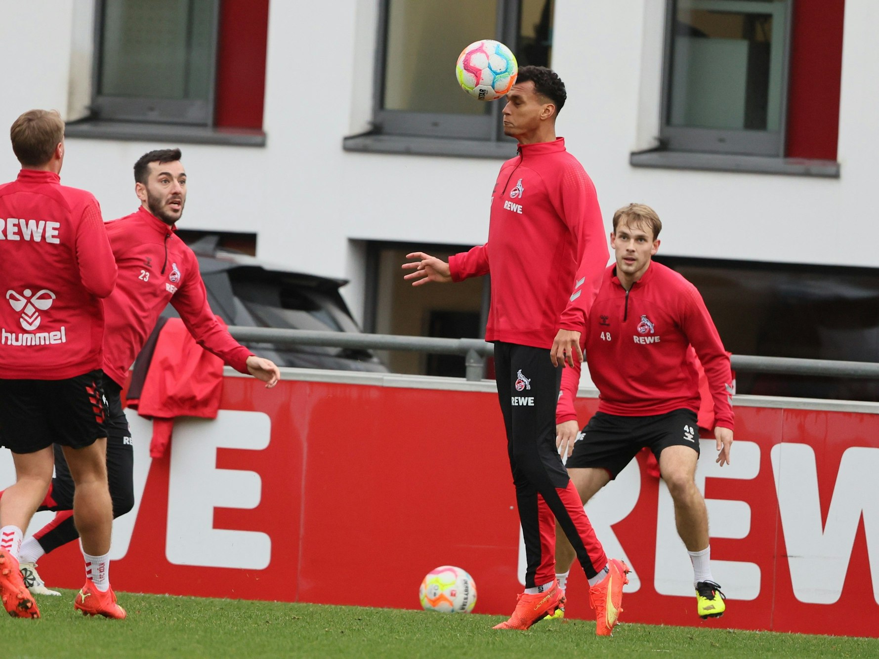 Davie Selke im Training des 1. FC Köln.