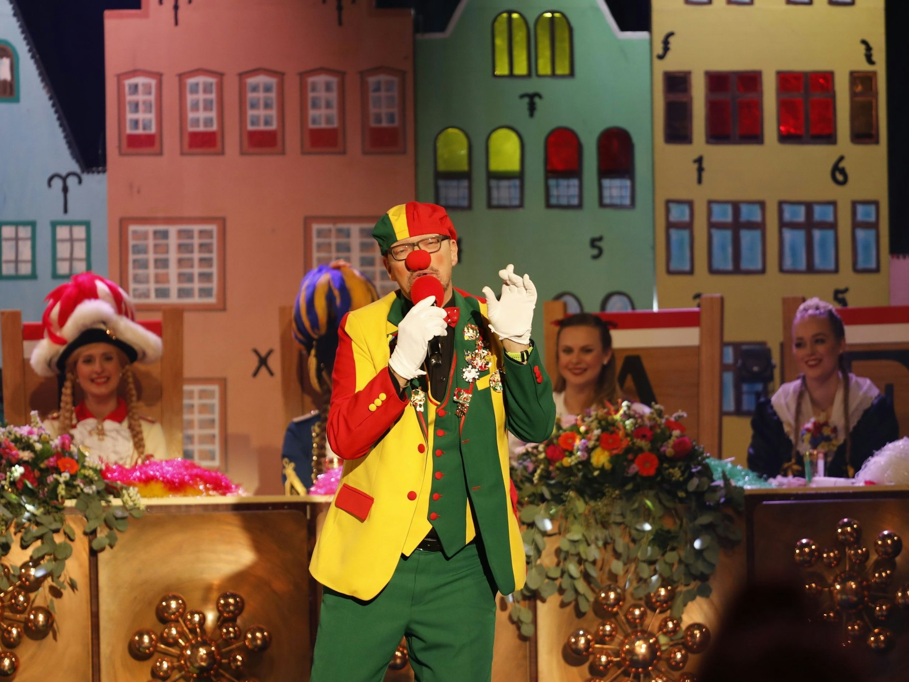 Jörg Runge am Mittwoch (11. Januar) auf der ZDF-Mädchensitzung im Theater am Tanzbrunnen.