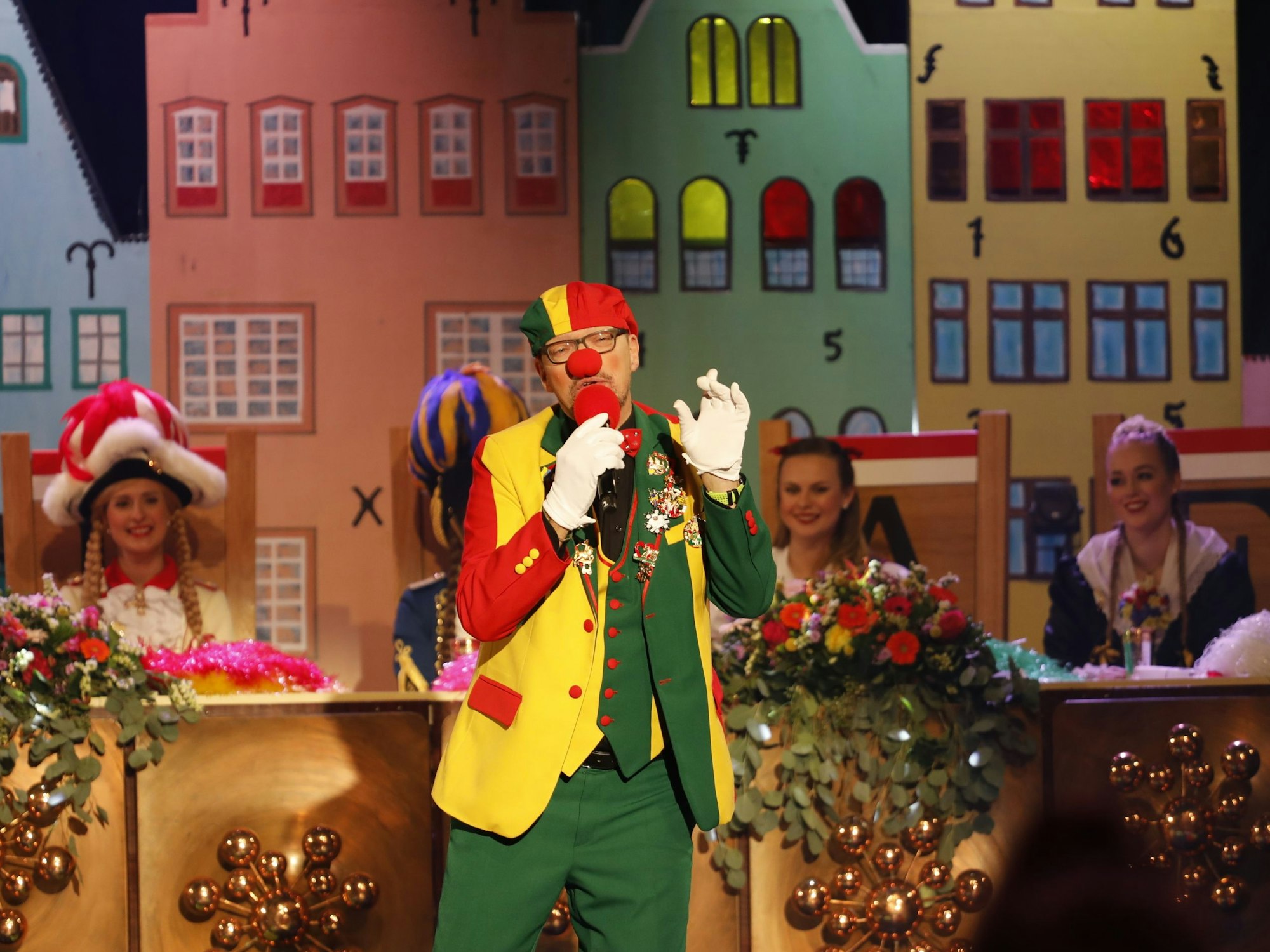 Jörg Runge am Mittwoch (11. Januar) auf der ZDF-Mädchensitzung im Theater am Tanzbrunnen.