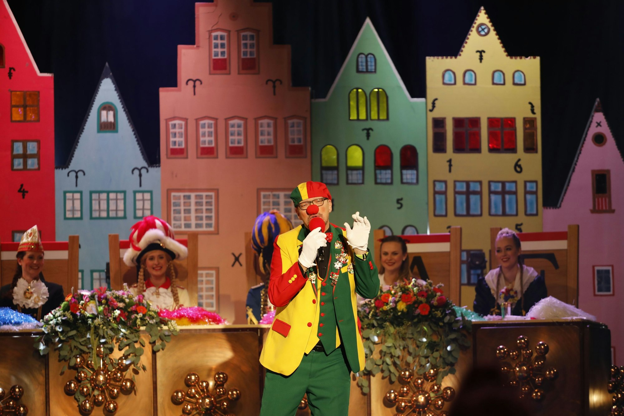 Jörg Runge am Mittwoch (11. Januar) auf der ZDF-Mädchensitzung im Theater am Tanzbrunnen.