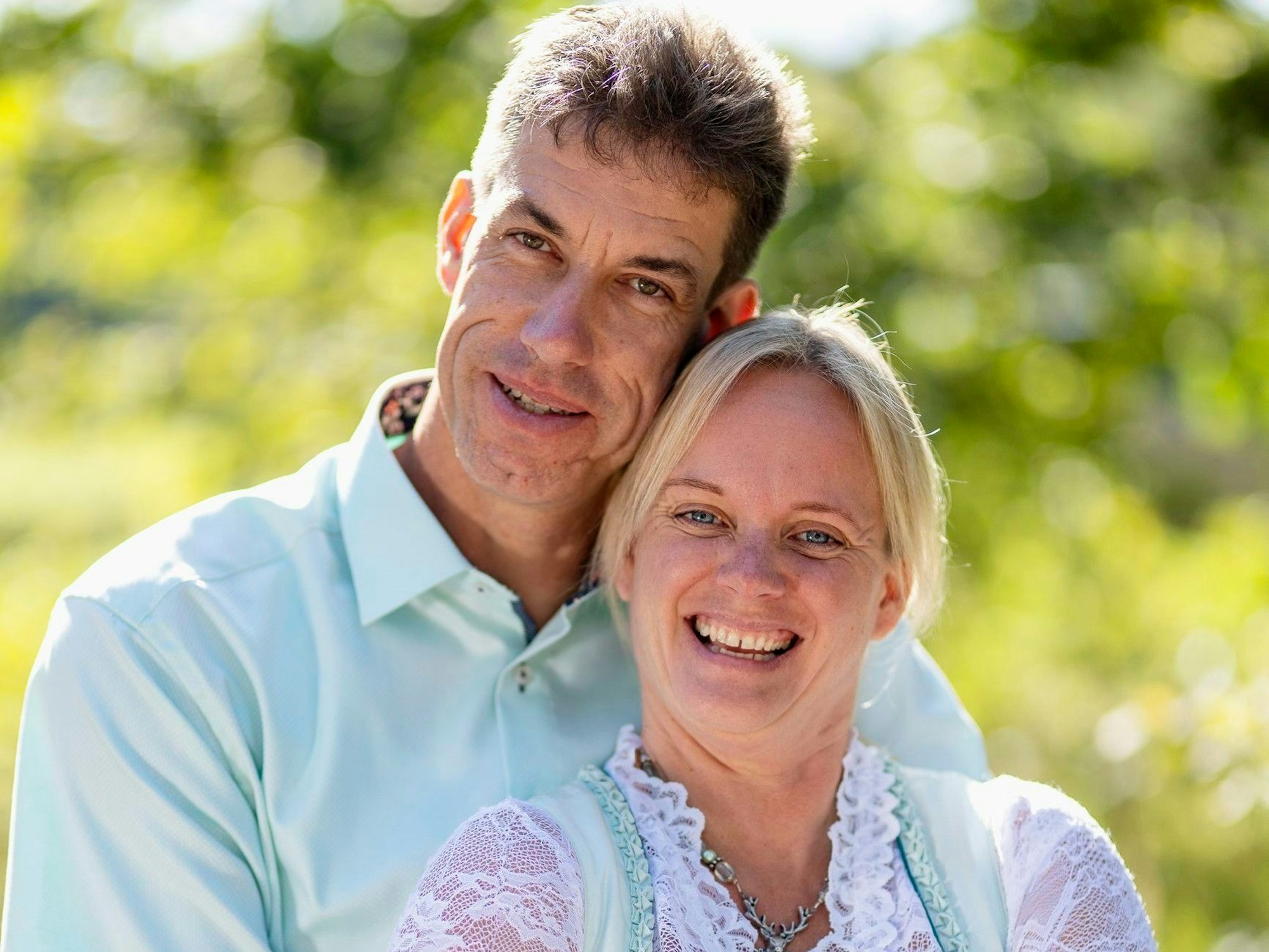 Ammenkuhhalter Jörg und Patricia.