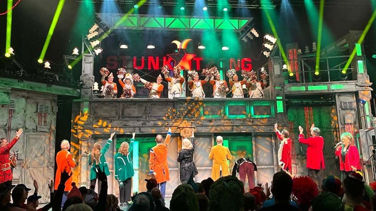 Die Nippeser Bürgerwehr am Donnerstag (12. Januar) bei der Stunksitzung.