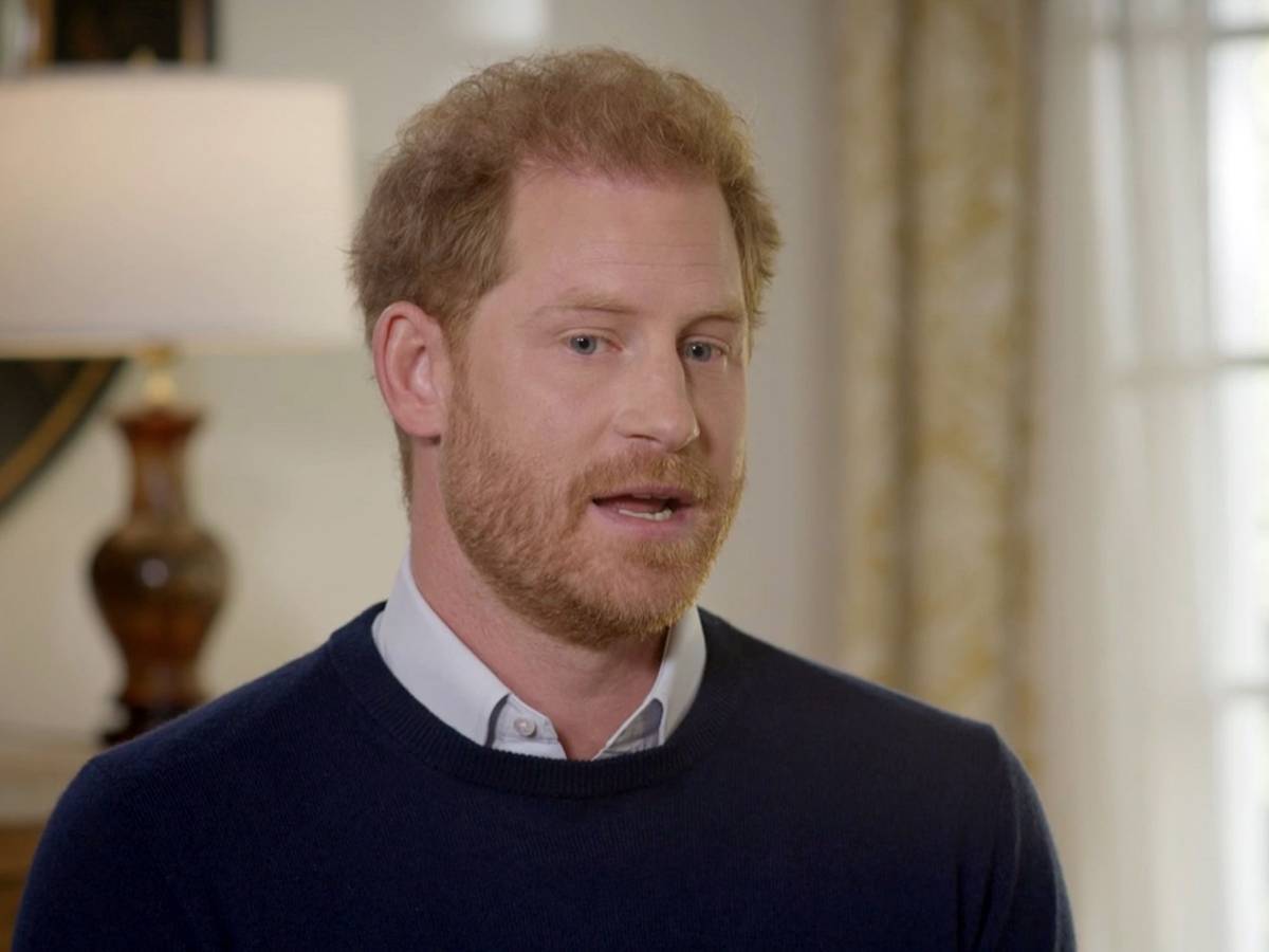 Dieses undatierte von ITV zur Verfügung gestellte Videostandbild zeigt den britischen Prinzen Harry während eines Interviews von ITV für die Sendung «Harry: Das Interview». +++ dpa-Bildfunk +++