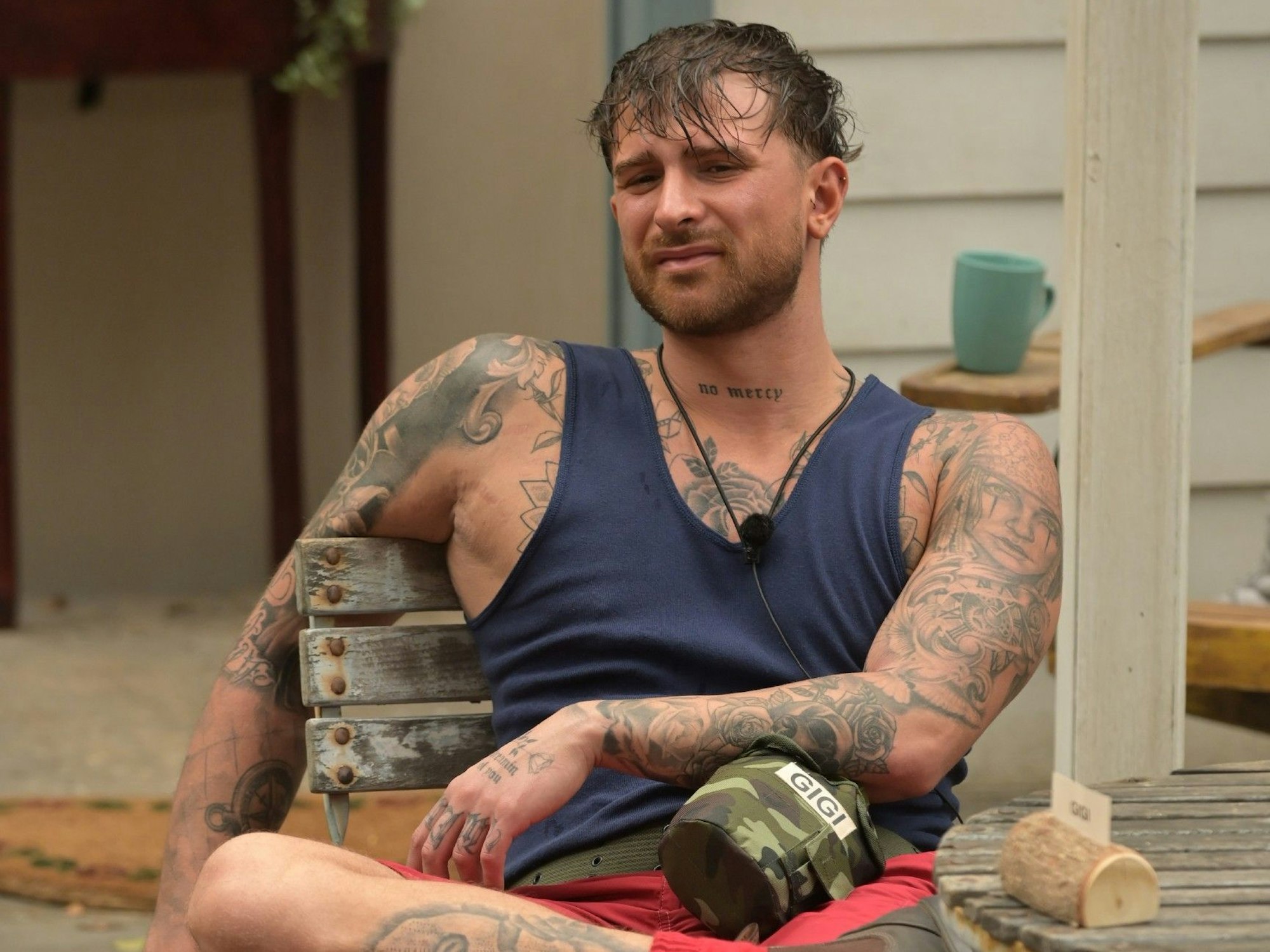 Gigi Birofio bekommt am zweiten Tag des Dschungelcamps (TV-Ausstrahlung: 14. Januar) mächtig Ärger.