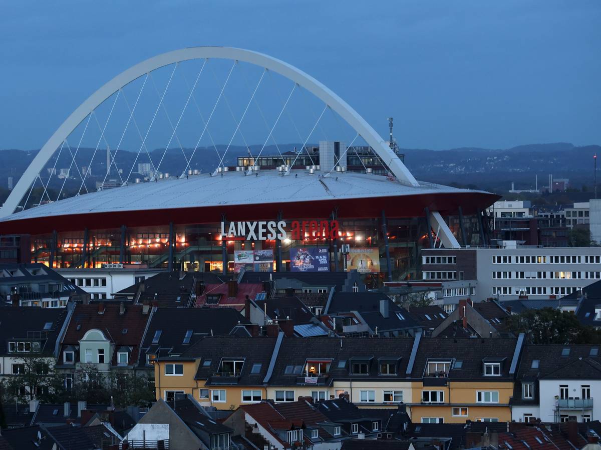 Ein Blick auf die Lanxess-Arena.