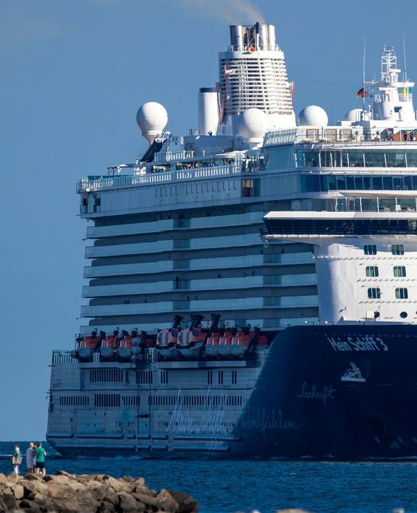 Das Kreuzfahrtschiff „Mein Schiff 3“ der Reederei Tui Cruises auf einem undatierten Symbolfoto.