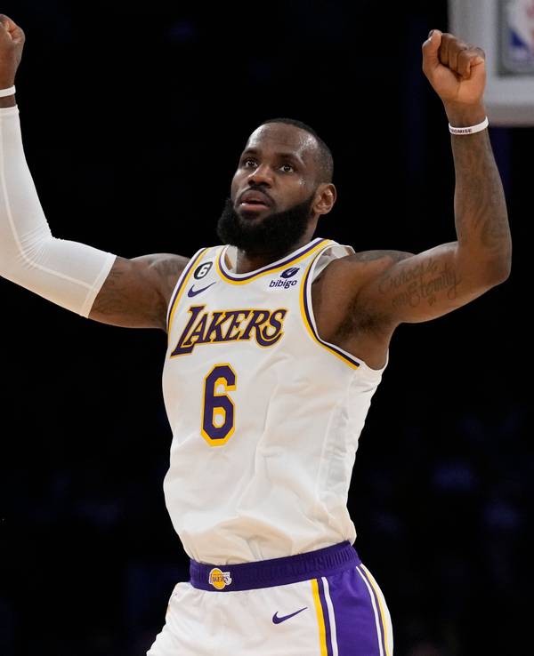 Los Angeles Lakers: LeBron James ist der zweite Spieler, der in der NBA mehr als 38.000 Punkte erzielen konnte.