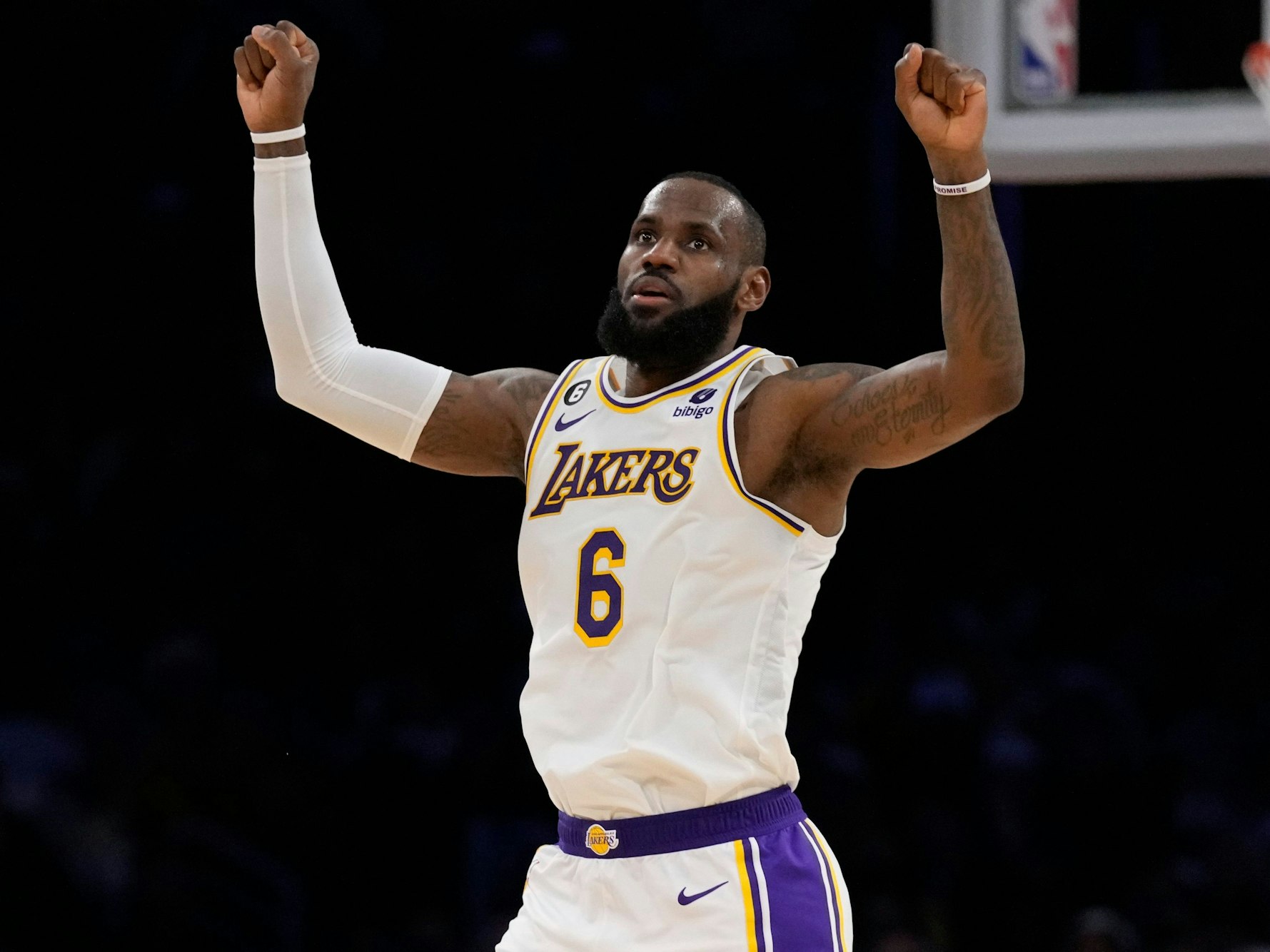 Los Angeles Lakers: LeBron James ist der zweite Spieler, der in der NBA mehr als 38.000 Punkte erzielen konnte.