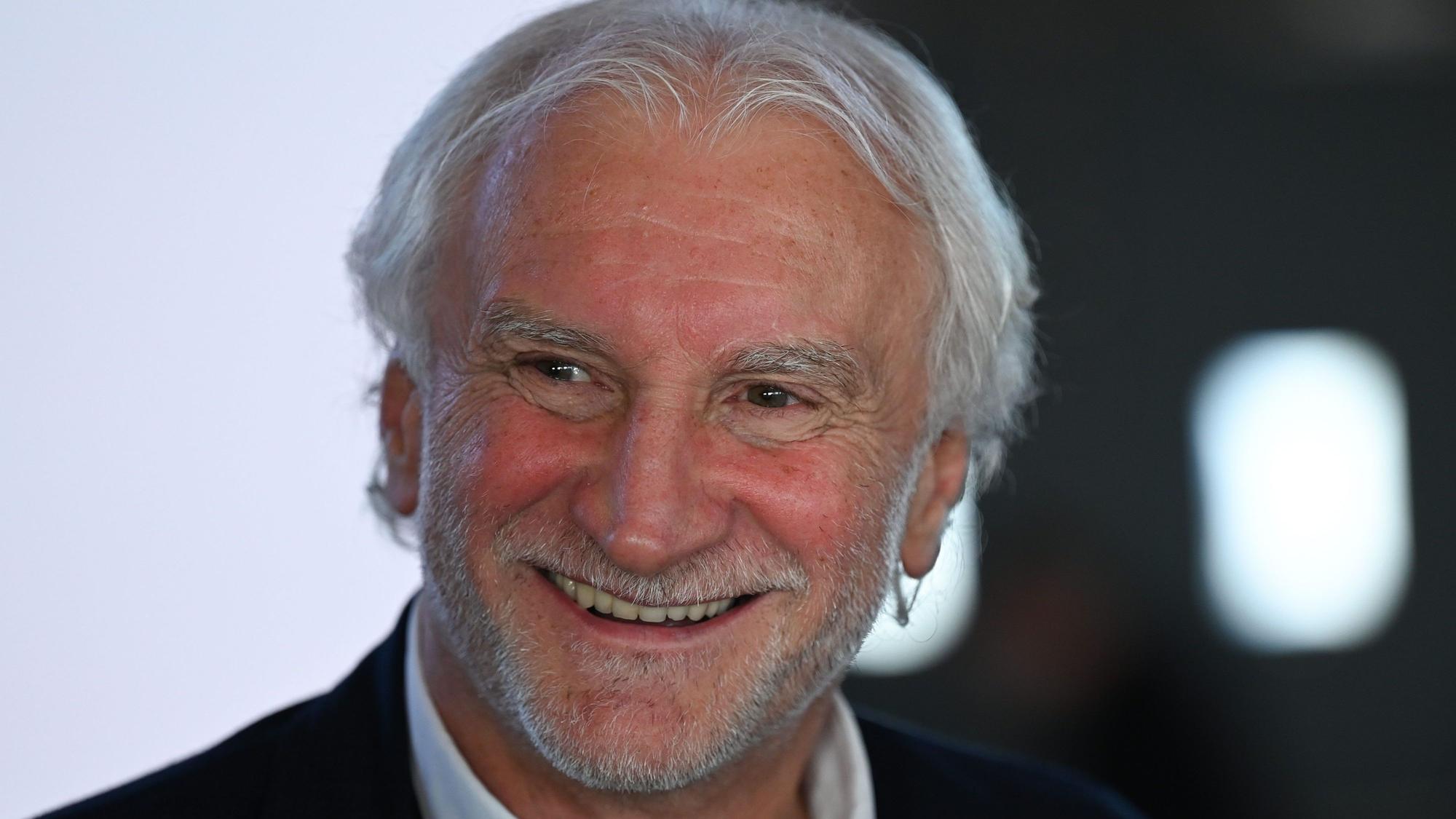 Rudi Völler nimmt am DFL-Neujahrsempfang teil.