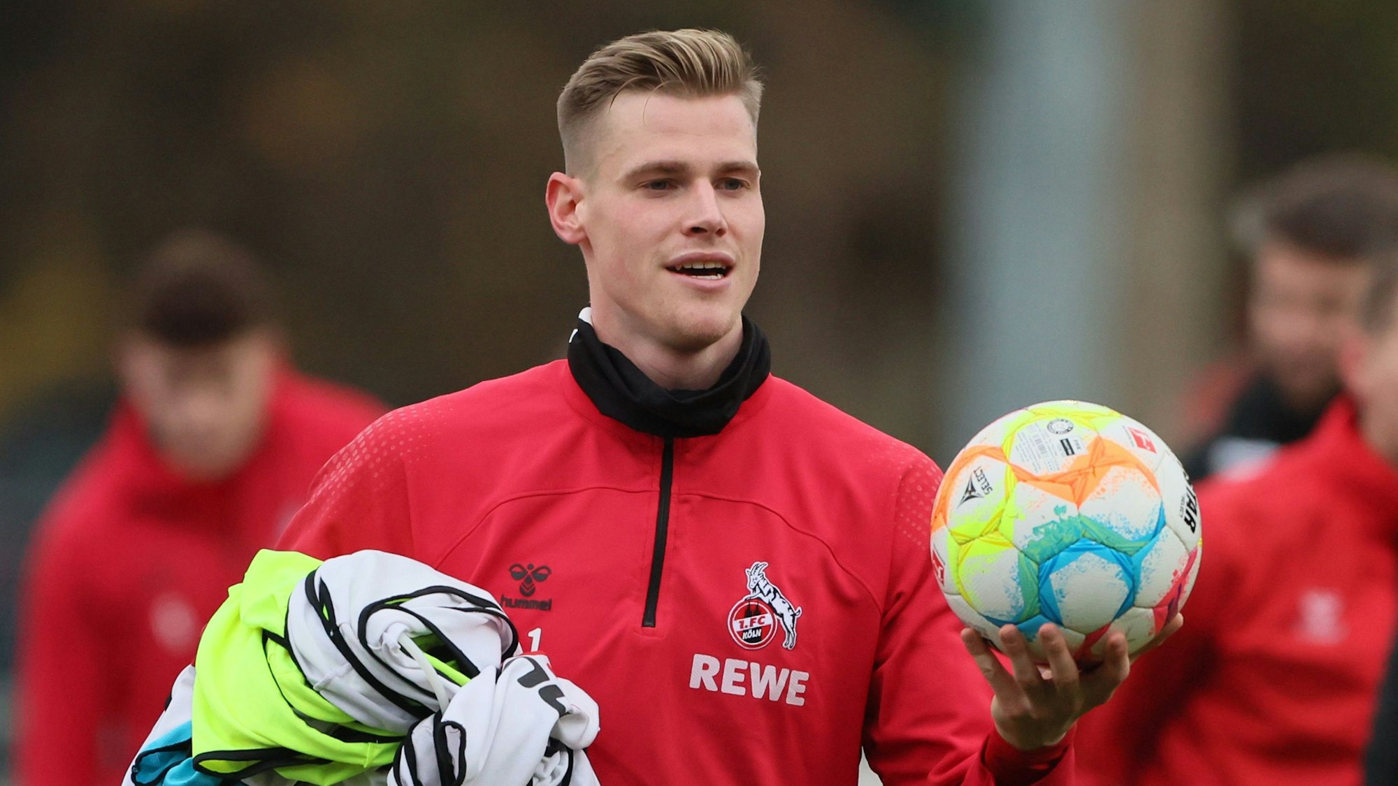 1. FC Köln, Training, Steffen Tigges (1. FC Köln),08.12.2022, Bild: Herbert Bucco