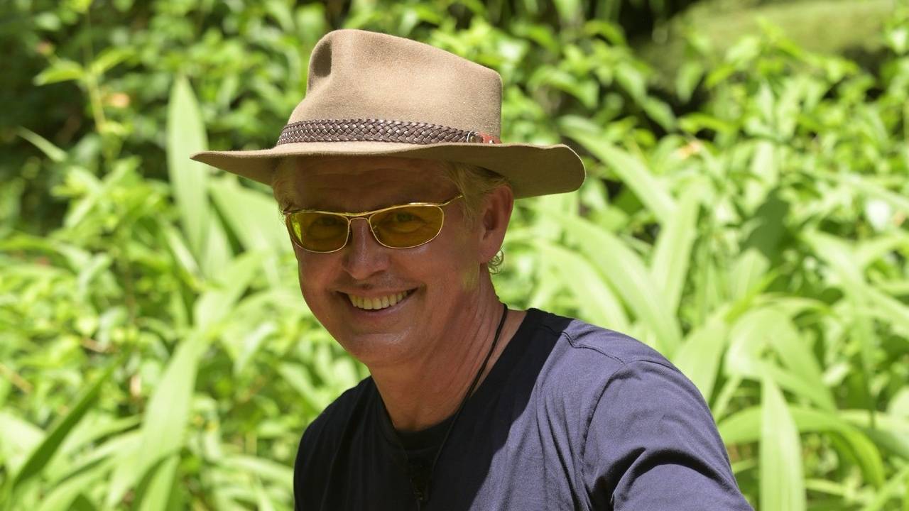 Markus Mörl im Dschungeloutfit.
