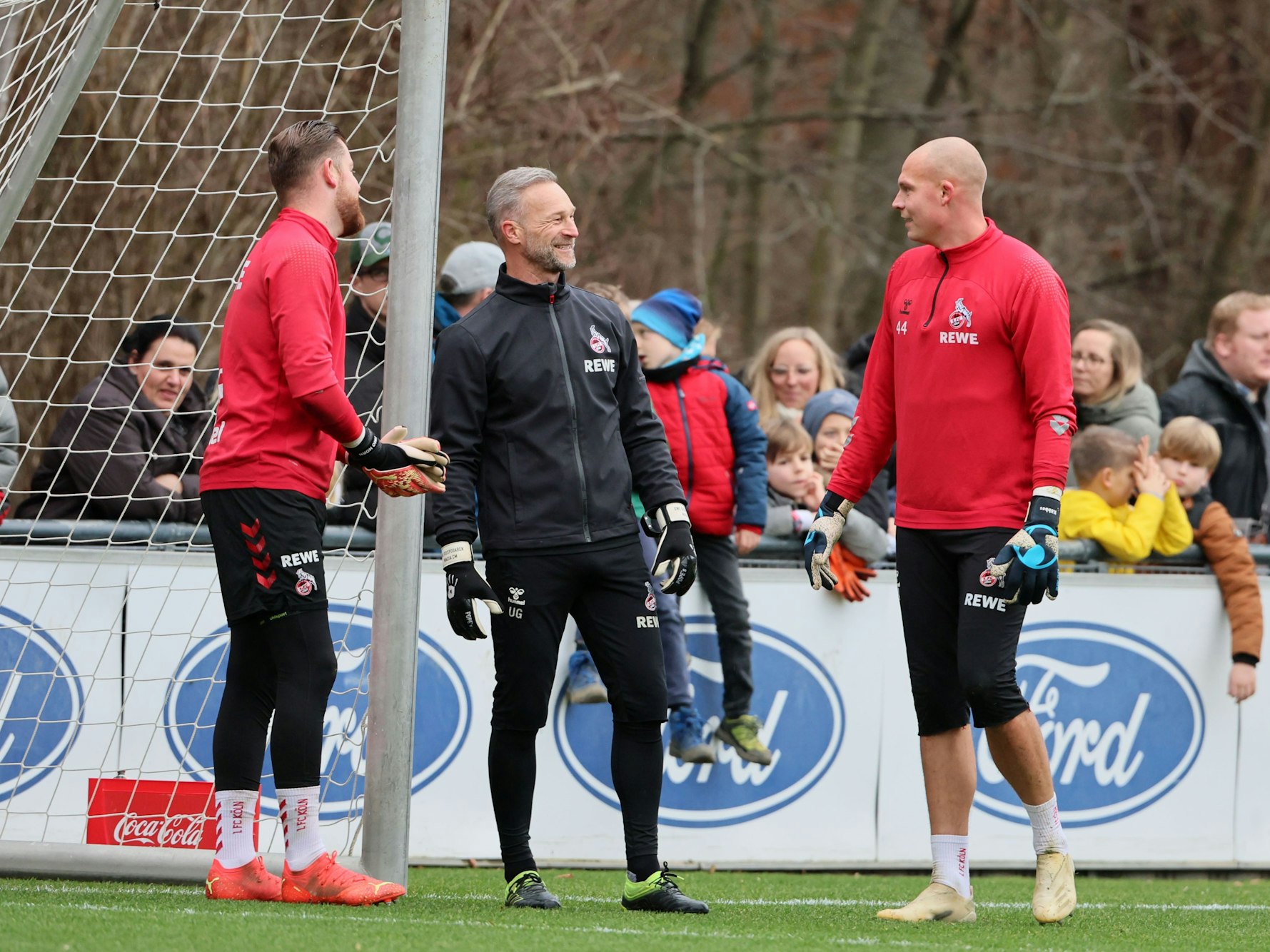Uwe Gospodarek im Gespräch mit Timo Horn und Matthias Köbbing.