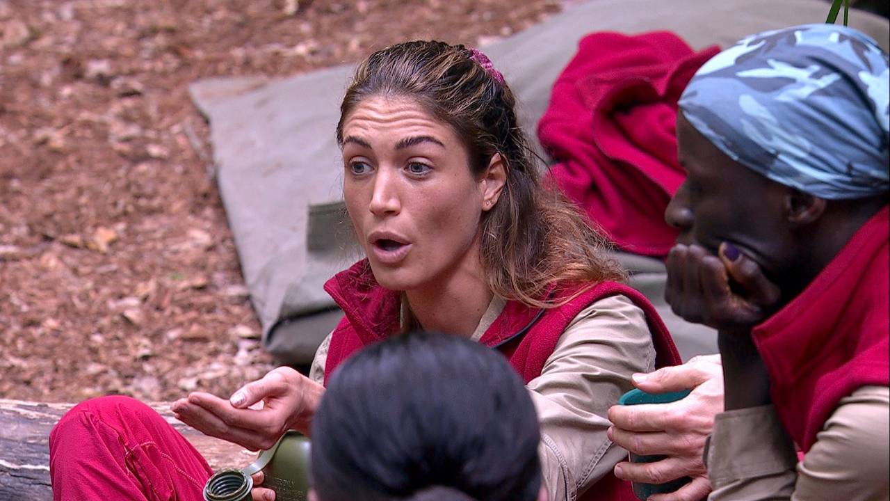 Tag 6 im Camp. Tessa Bergmeier und Cecilia geraten am Lagerfeuer aneinander, weil Tessa erneut darüber klagt, wie sehr sie wegen der Taro-Knolle vom letzten Food-Drop gelitten habe.Die Verwendung des sendungsbezogenen Materials ist nur mit dem Hinweis und Verlinkung auf RTL+ gestattet.