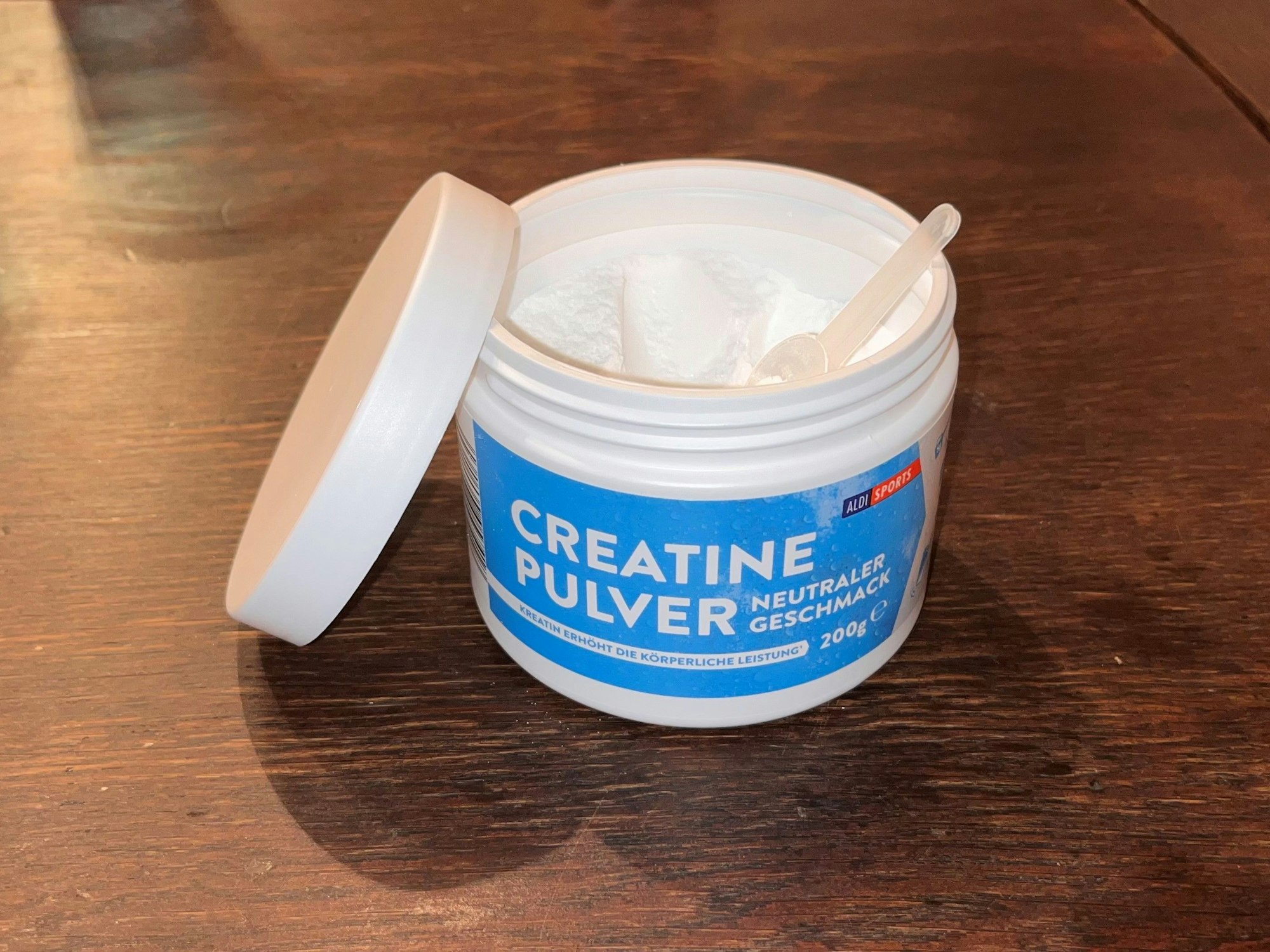 Creatine Pulver von Aldi – die Nachfrage war gewaltig.