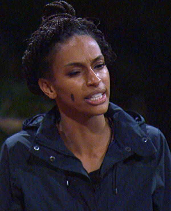 Cecilia Asoro, hier im Dschungelcamp