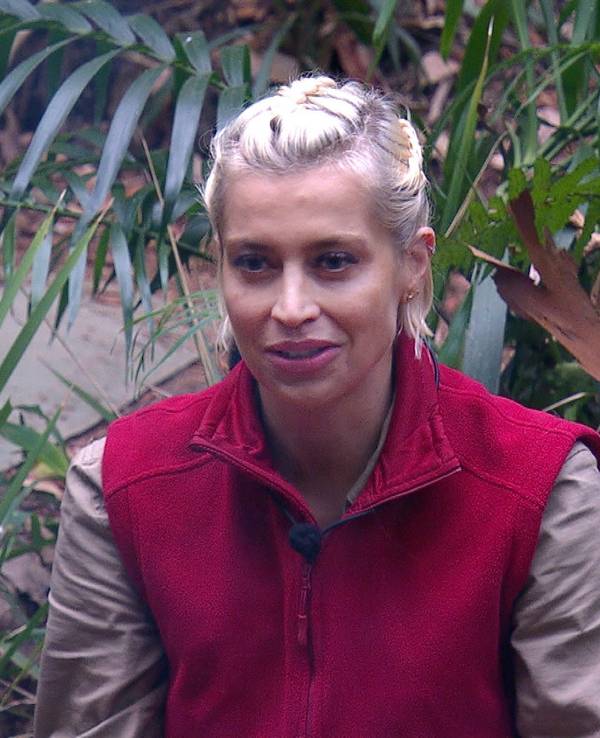 Verena Kerth im Dschungelcamp.