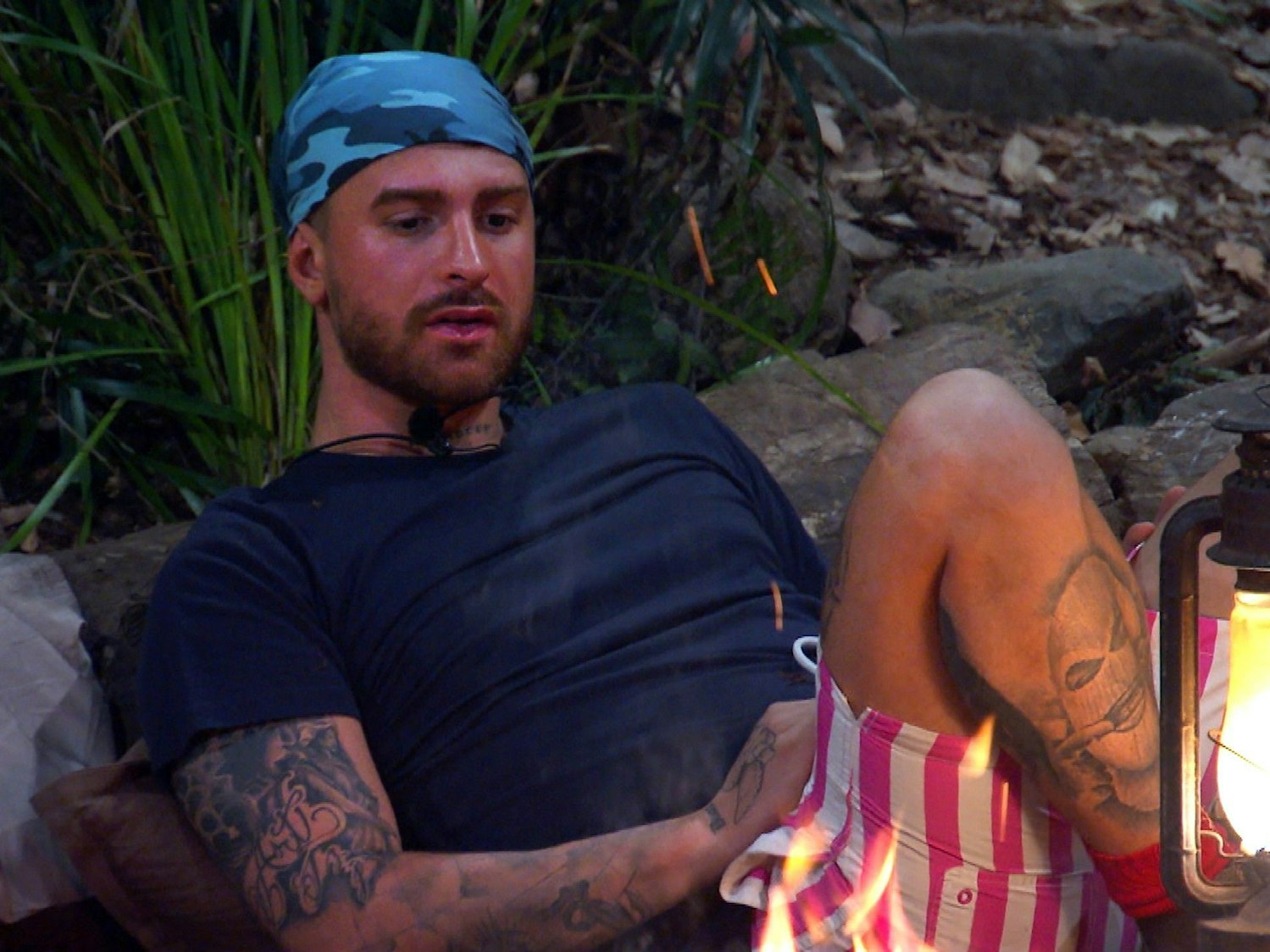 Gigi Birofio, hier im Dschungelcamp.