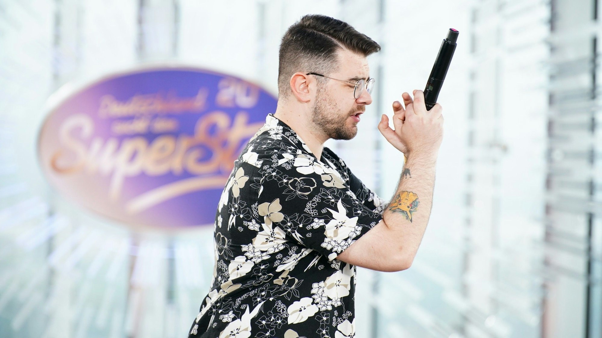 Pascal Paul aus Essen hatte für einen kurzen Moment eine goldene CD in Händen.